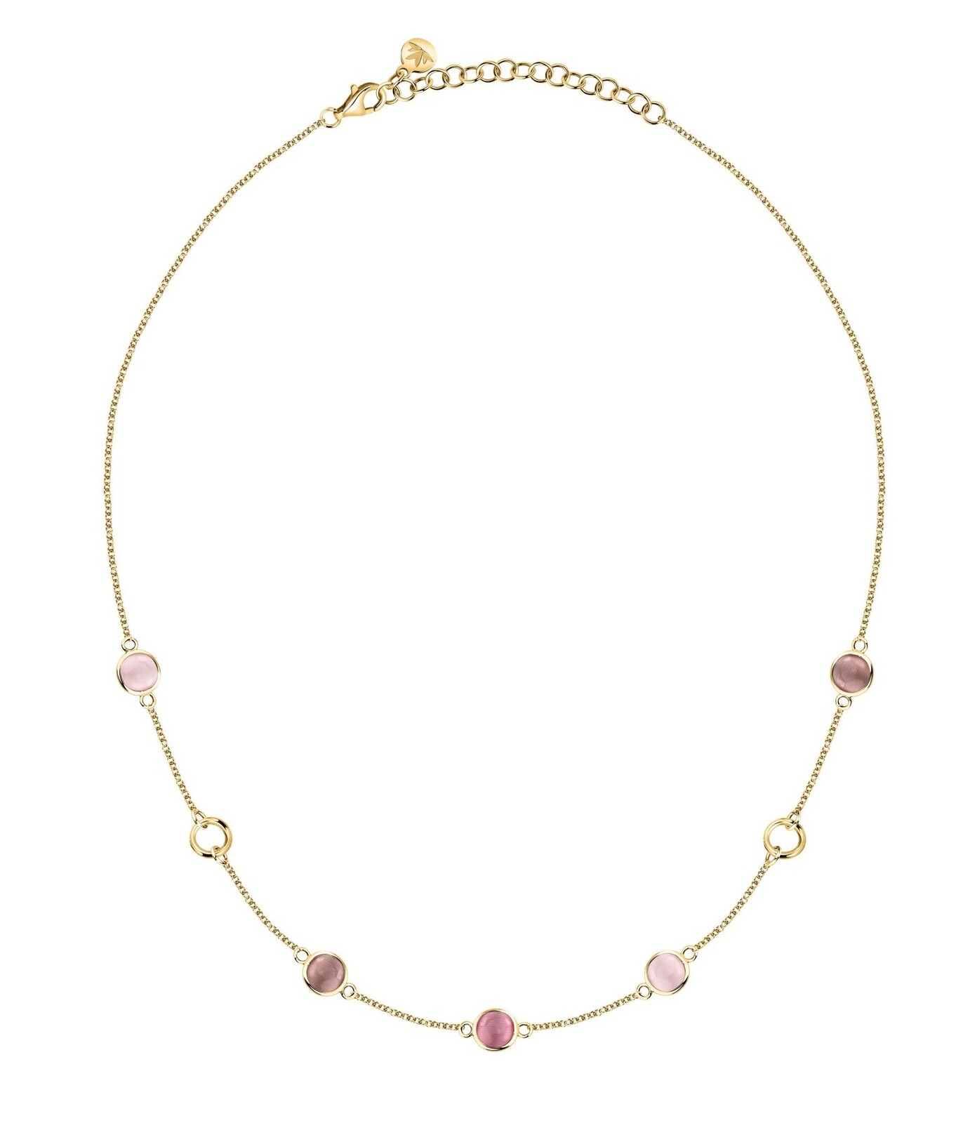 Morellato Fashion pozlacený náhrdelník s kočičím okem Venezia SAZM13