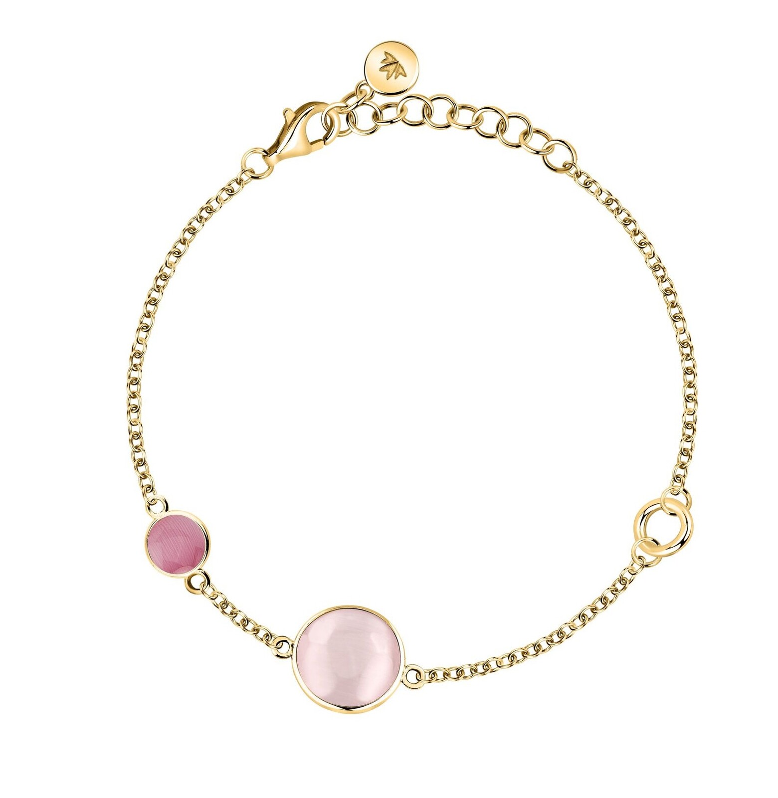 Morellato Dámský pozlacený náramek s kočičím okem Venezia SAZM16