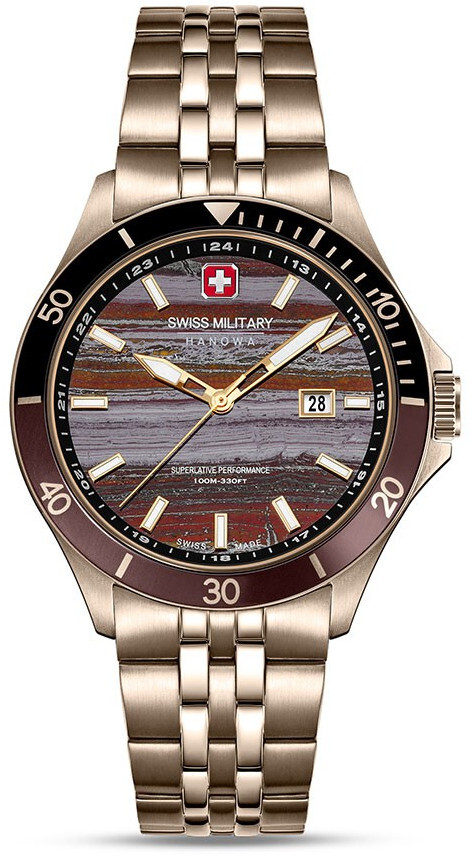 Swiss Military Hanowa Flagship Tiger Iron SMWGH0008310
