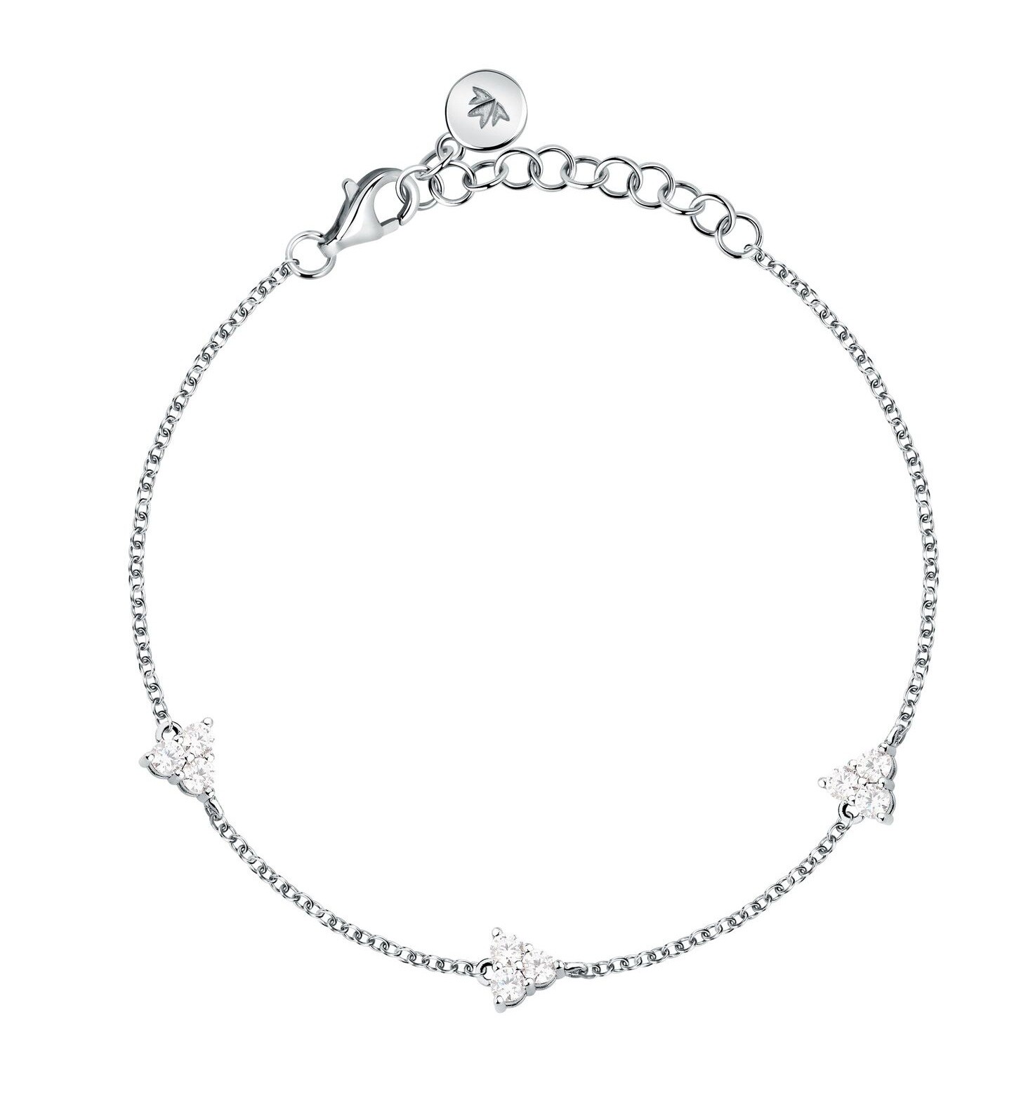 Morellato Elegantní stříbrný náramek se zirkony Luminosa SAIW324