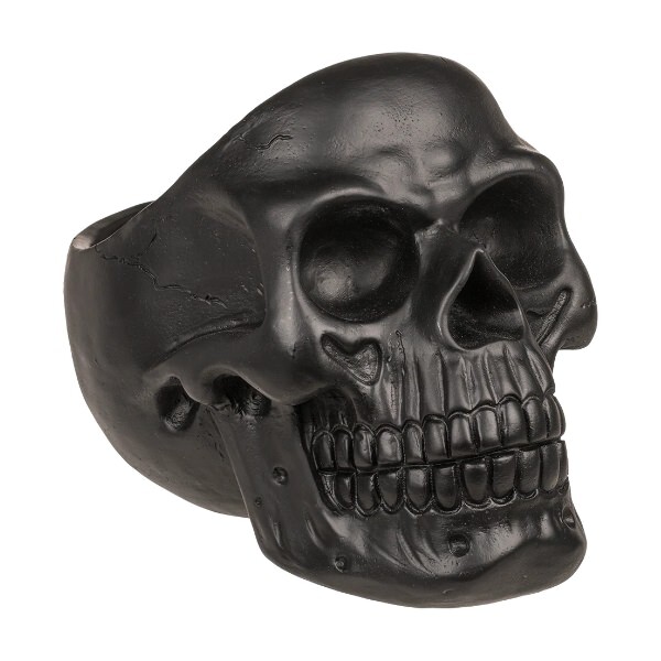 Organizér lebka s držákem na brýle a miskou na mince