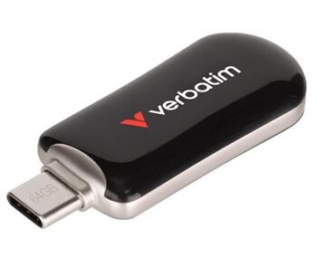 VERBATIM Plectra 256GB USB-C 3.2 Gen 1 černá