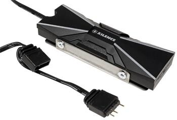 Xilence Chladič M.2 SSD 2280, 3pin ARGB 5V, pasivní (XC401 | M2SSD.B.ARGB)