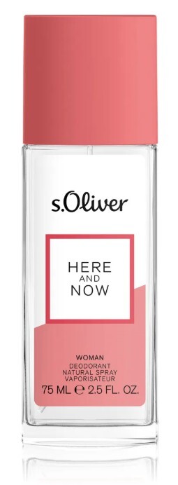 s.Oliver Here & Now For Women - deodorant s rozprašovačem 75 ml