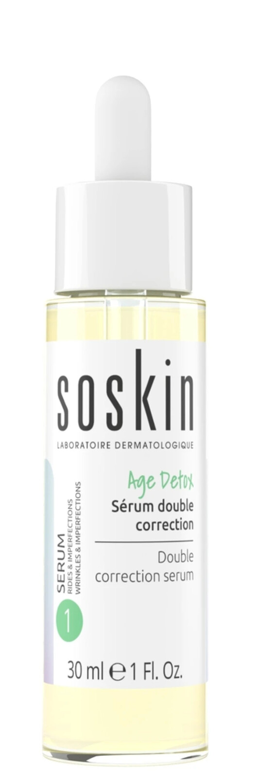 Soskin Paris Sérum pro zralou pleť Age Detox Double Correction Serum 30 ml