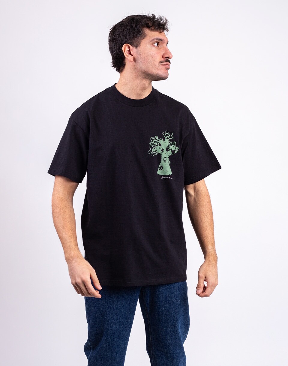 Carhartt WIP S/S Forma T-Shirt Black heavy stone wash M