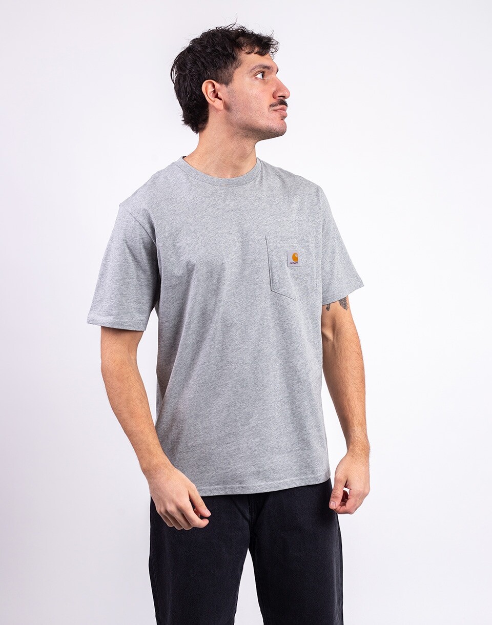 Carhartt WIP S/S Pocket T-Shirt Grey Heather M