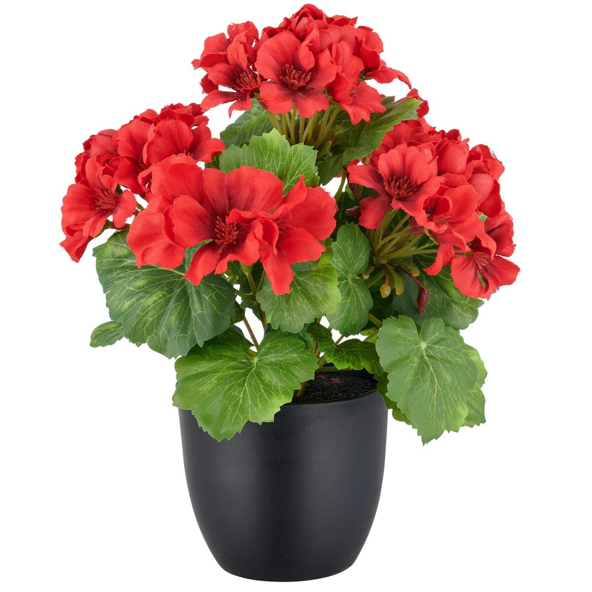 Gasper Umělá pelargonie, červená, 26 cm