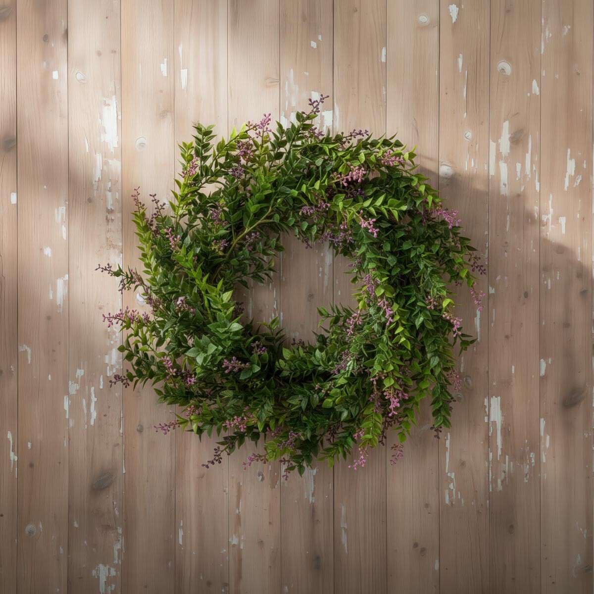 Gasper Dekorační věnec z drobných listů, Ø 61 cm