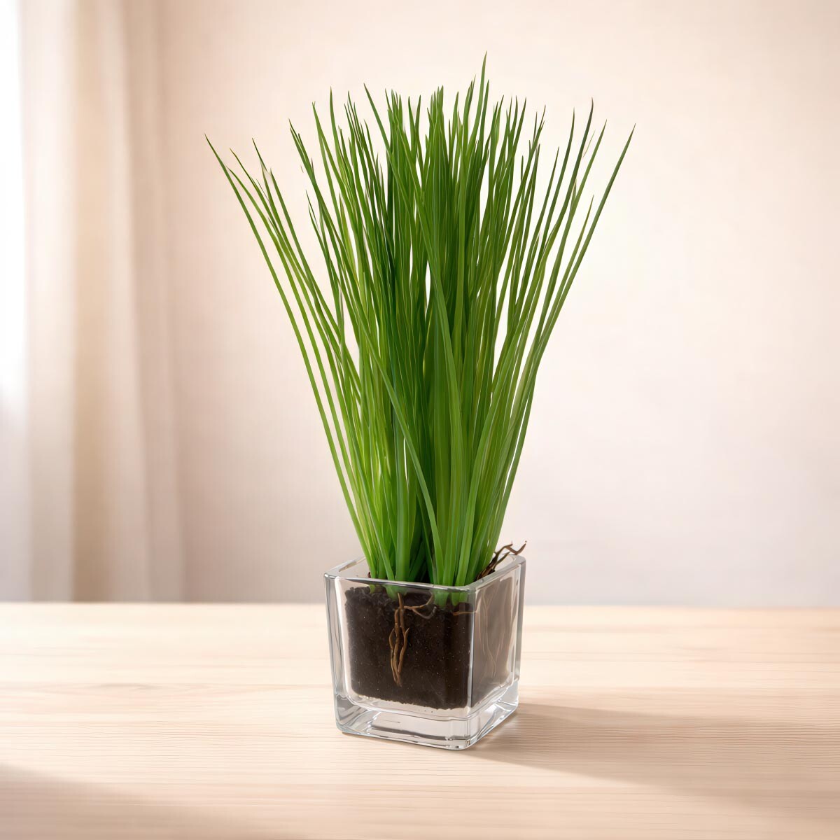 Gasper Umělá květina Tráva ve skle