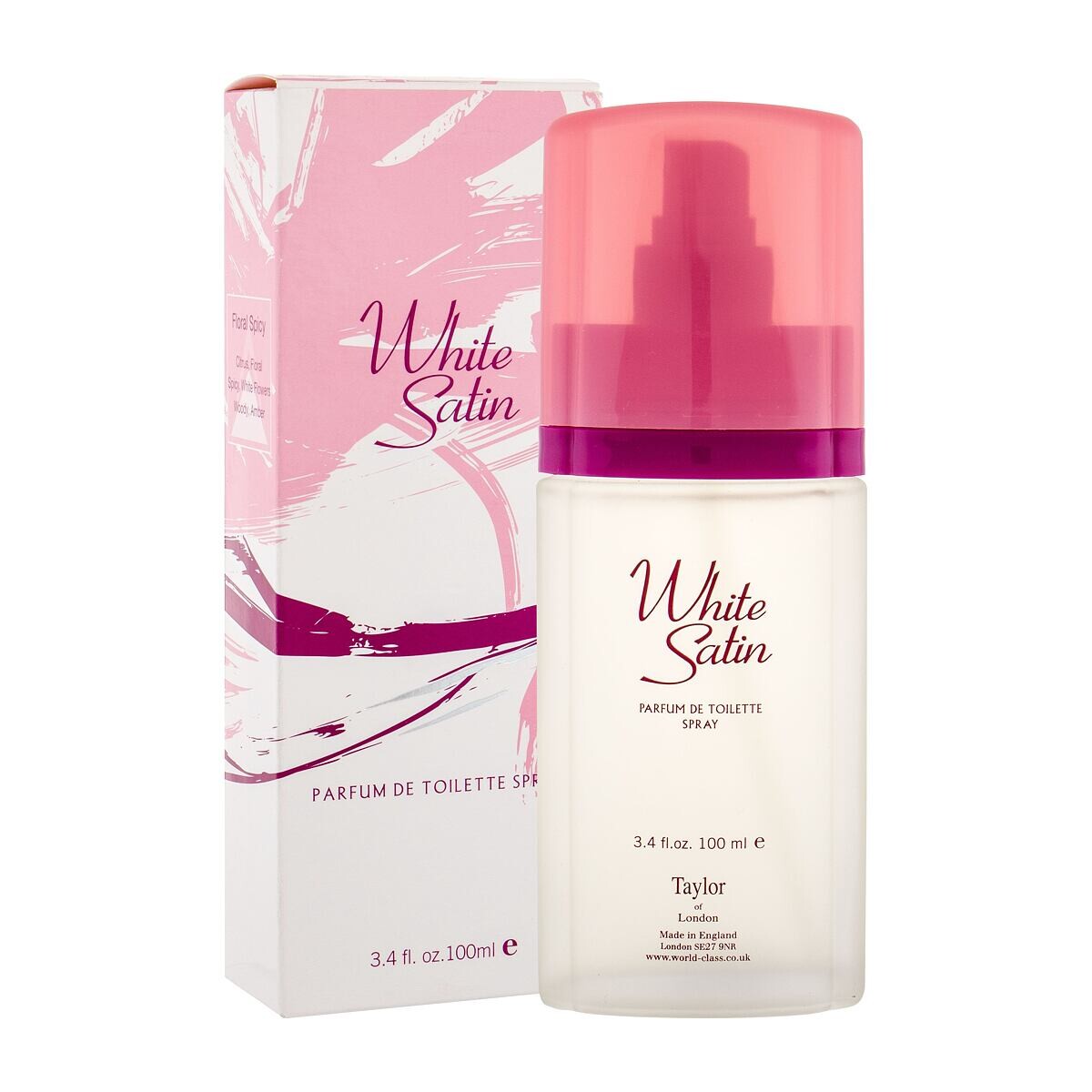 Taylor of London White Satin 100 ml toaletní voda pro ženy