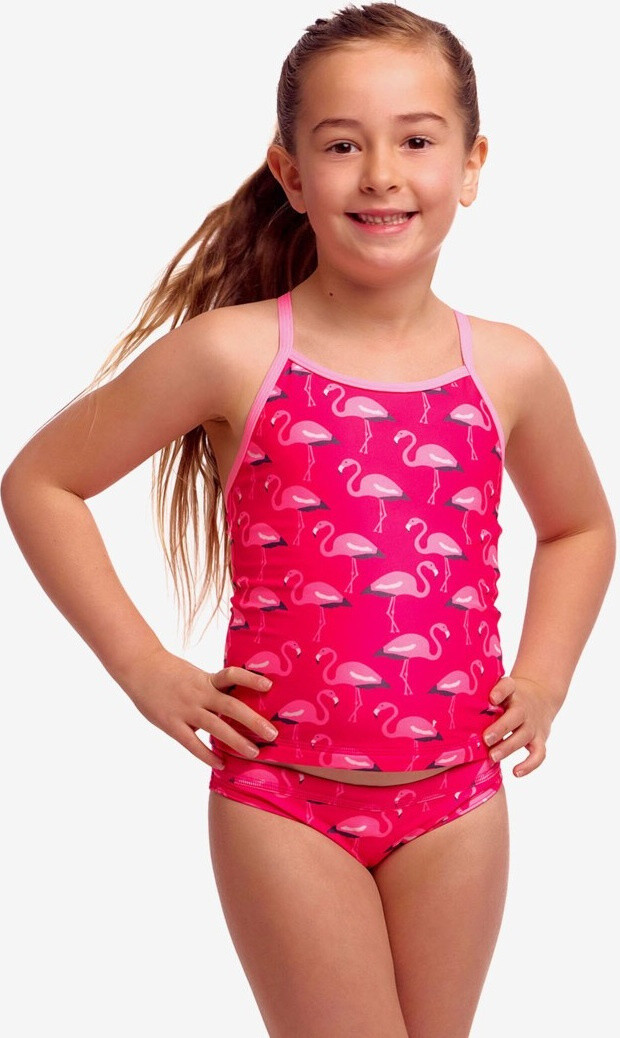 Funkita Girl's Tankini & Brief Flaming Go Gos 4