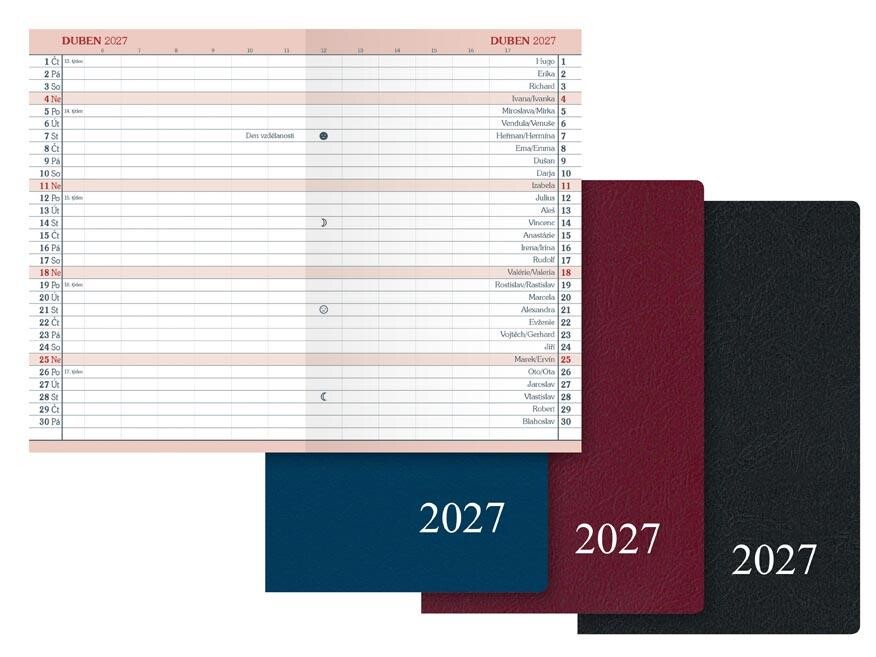 MFP 7781528 Diář 2027 M104/PVC měsíční