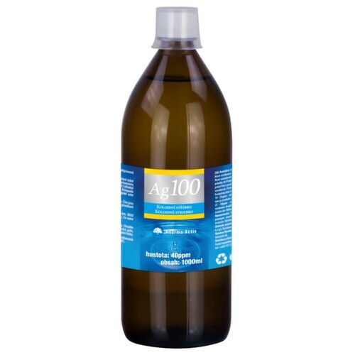 Koloidní stříbro Ag100 40ppm 1000ml