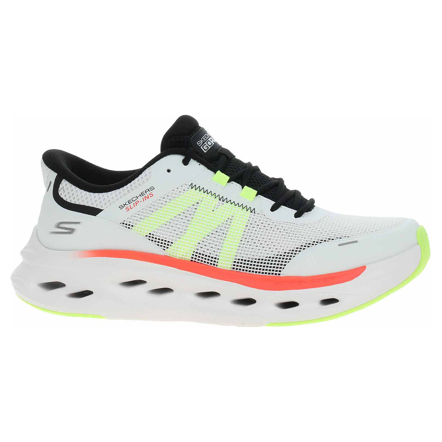 Ecco Skechers Slip-ins: Max Cushioning Glide-Step - Aberdeen white-multi 24200279