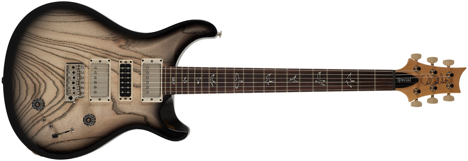 PRS Swamp Ash Special White Doghair Smokeburst