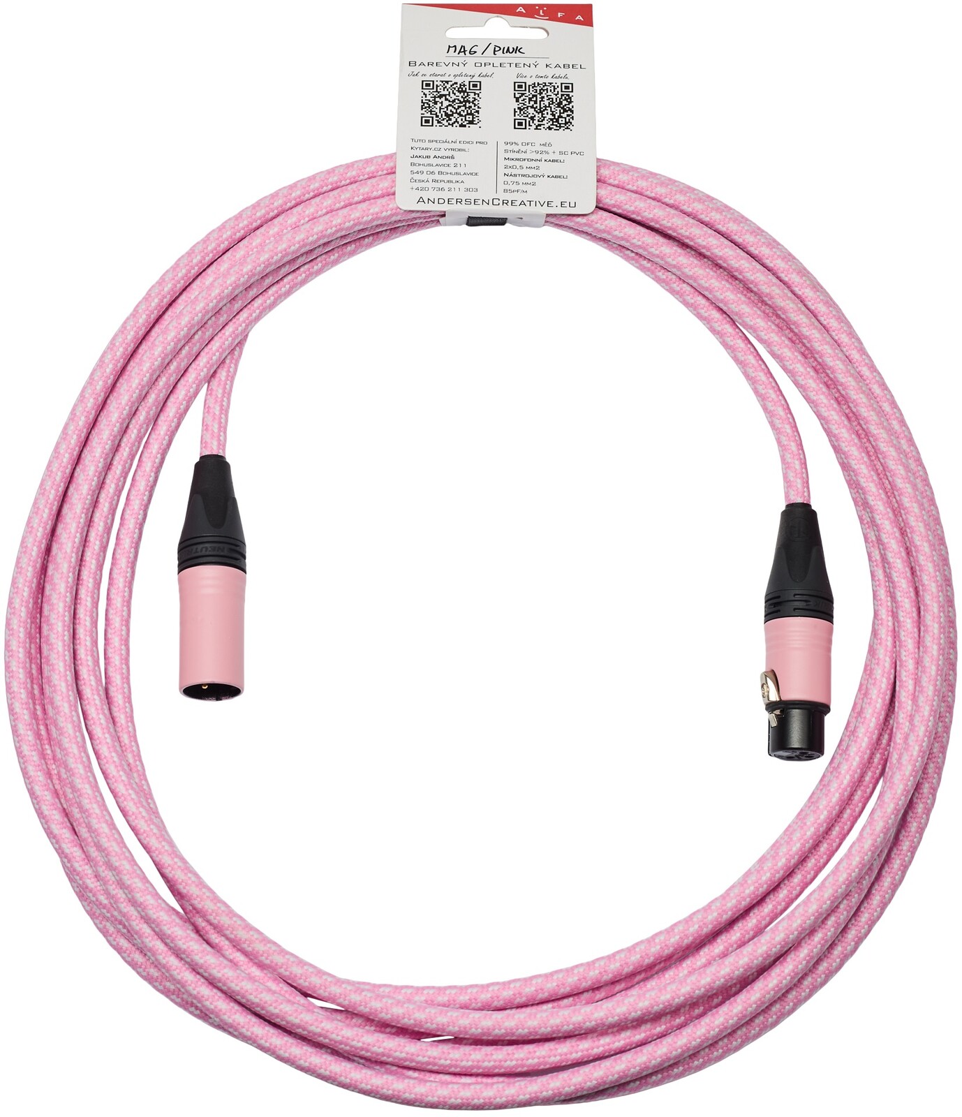 Andersen Creative Pinkie XLR 6 m