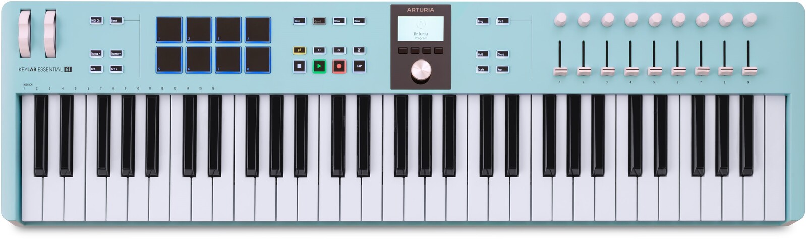 Arturia KeyLab Essential 61 mk3 Aquamarine