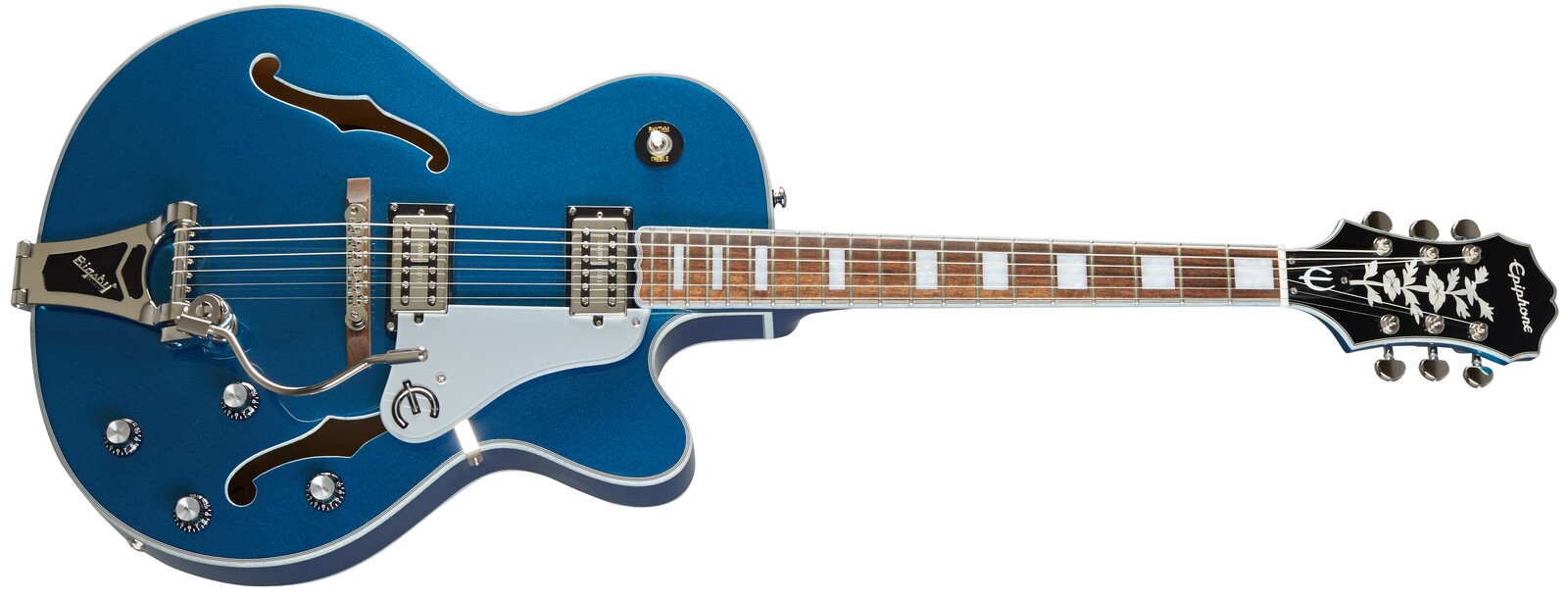 Epiphone Emperor Swingster Delta Blue Metallic
