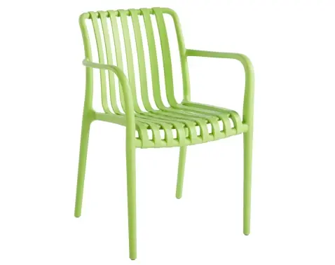 Zahradní židle s područkami Pixa, zelená