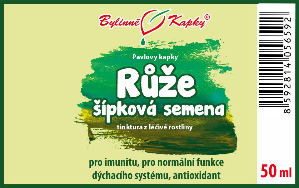 Růže šípková (šípek) semena tinktura 50 ml | Pavlovy bylinné kapky