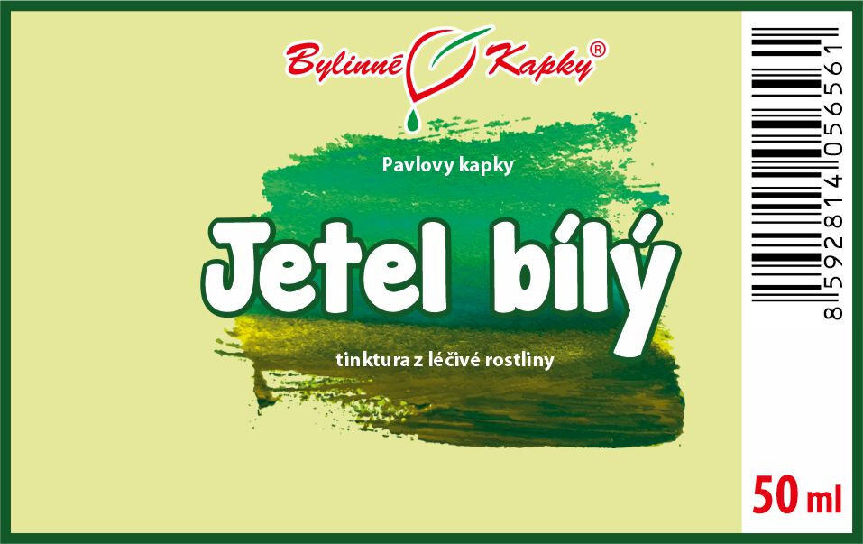 Jetel bílý tinktura 50 ml | Pavlovy bylinné kapky