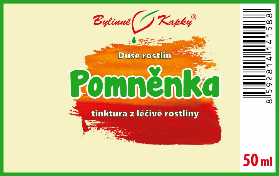 Pomněnka - Bylinné kapky (tinktura) Duše rostlin 50 ml