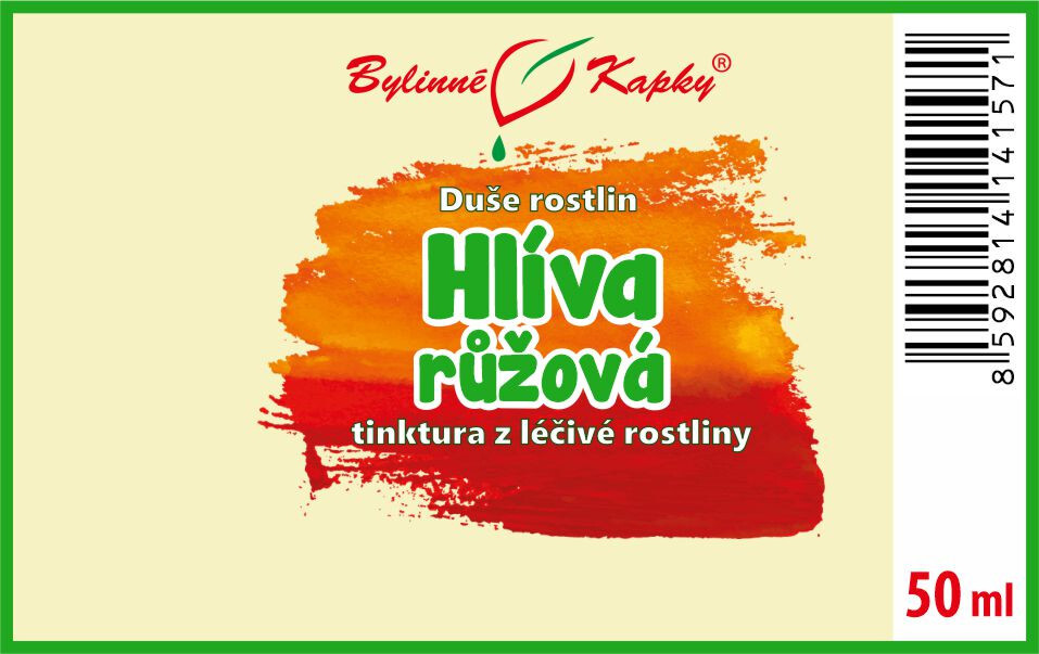 Hlíva růžová - Bylinné kapky (tinktura) Duše rostlin 50 ml