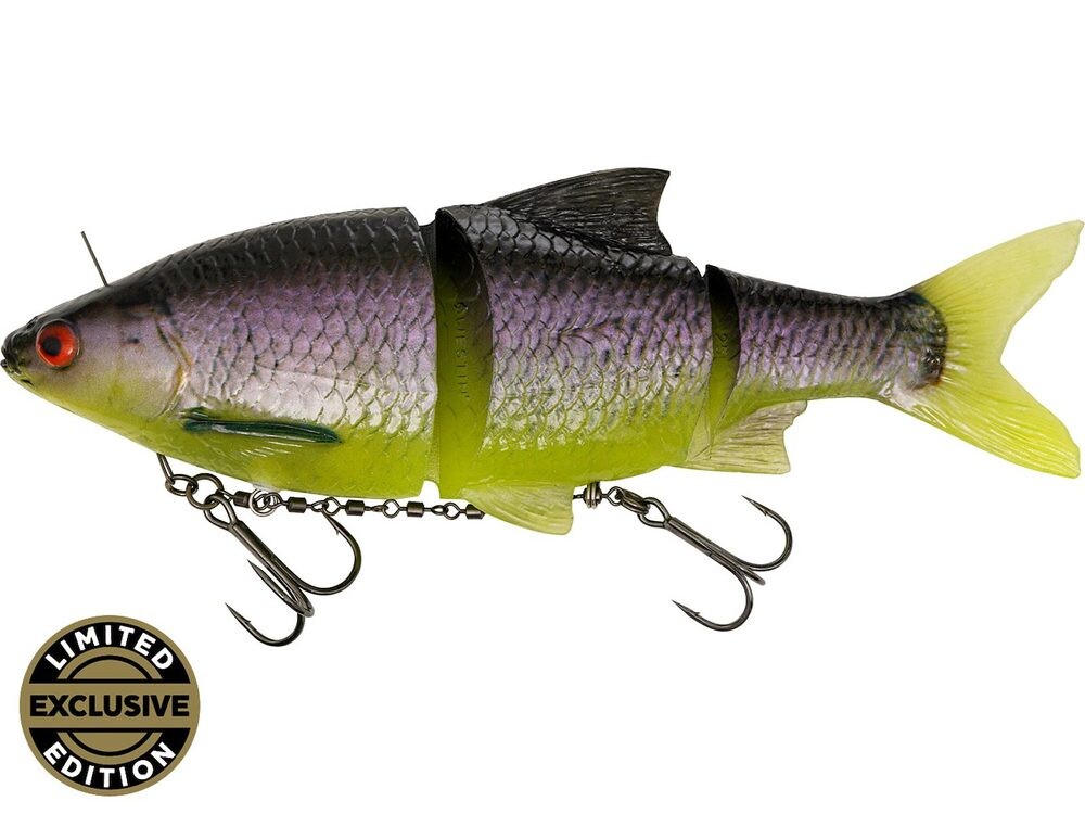 Westin Gumová nástraha Ricky the Roach Inline Ghost UV Roach - 15cm 52g