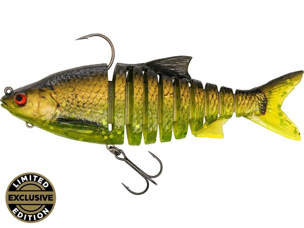 Westin Gumová nástraha Ricky The Roach Multi Jointed R2F Secret UV Roach - 14cm 41g