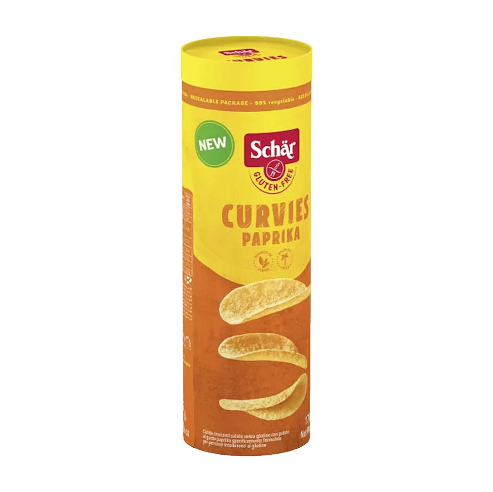 SCHÄR Curvies paprika křupavé chipsy bez lepku 170 g