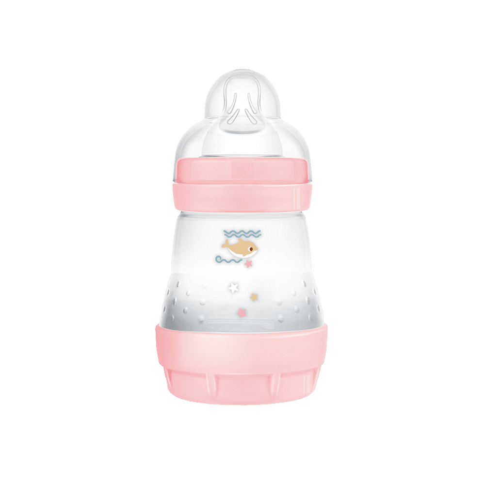 MAM Lahev anti-colic růžová 0m+ 160 ml