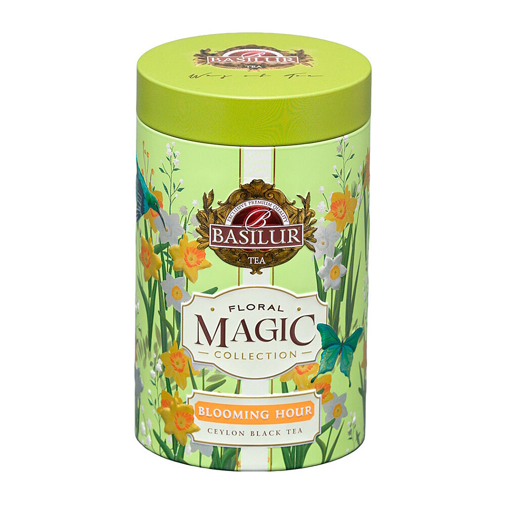 BASILUR Floral magic blooming hour černý čaj 75 g