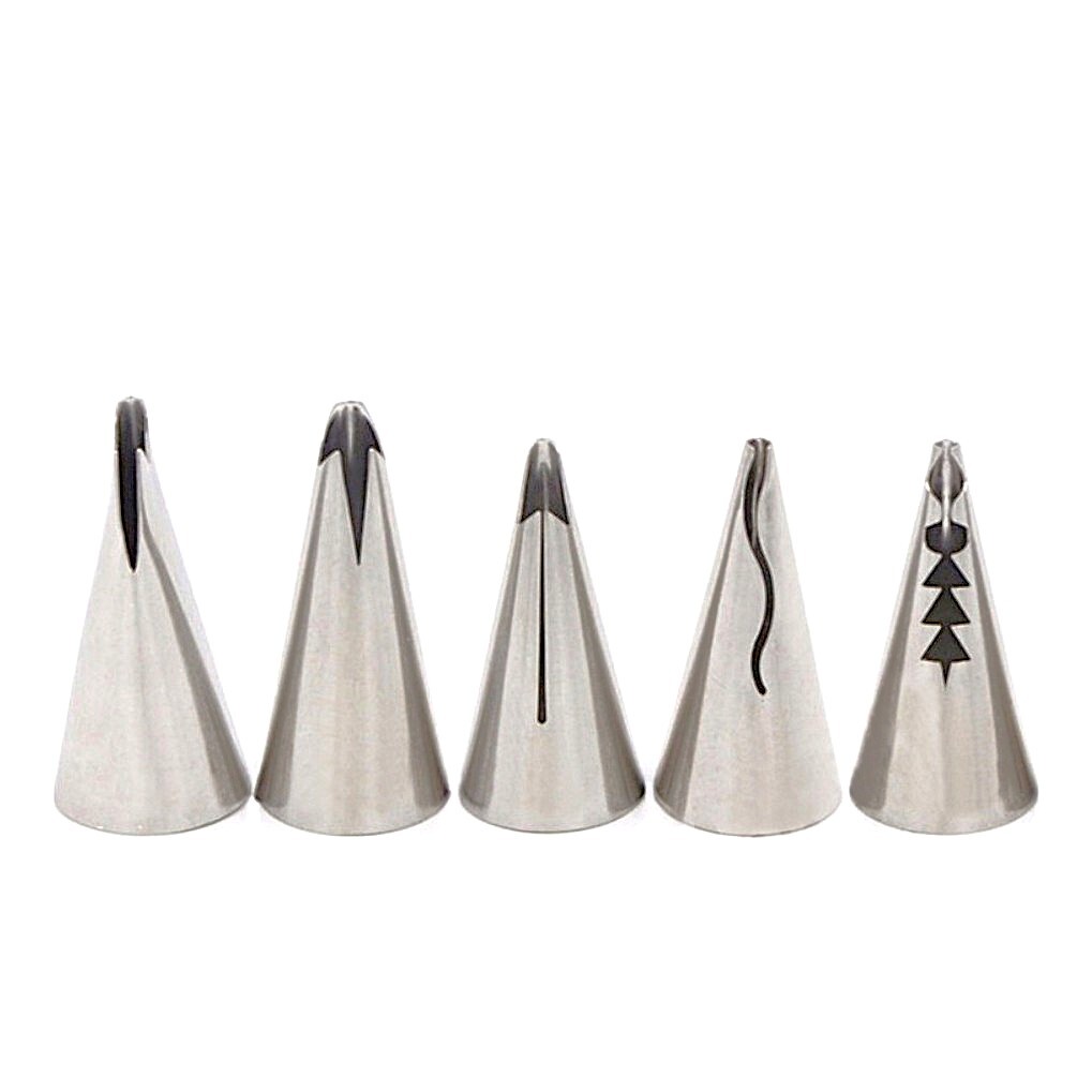 Hospodyňkám.cz Zdobící špičky na volánky 5ks