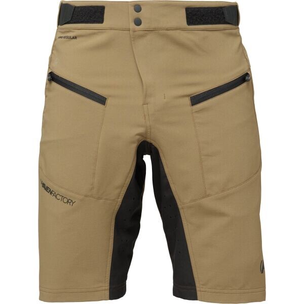 HAVEN FACTORY AIR HMS Dámské kraťasy na kolo, khaki, velikost