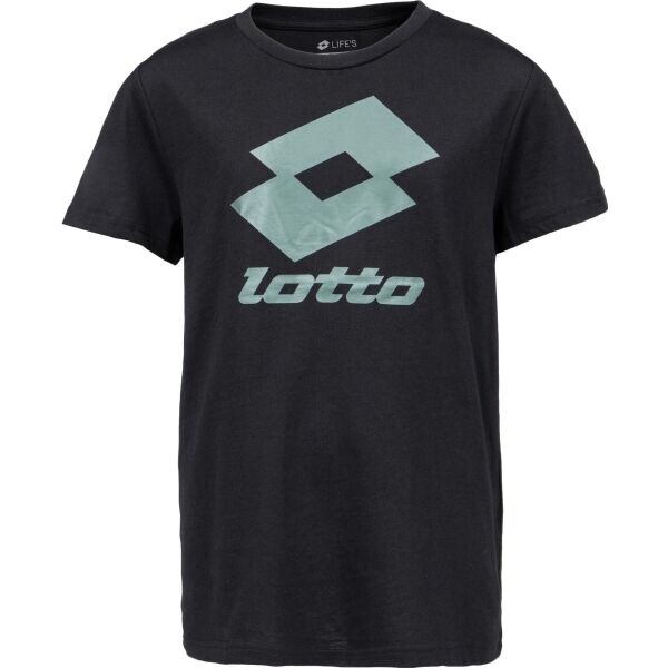 Lotto SMART II TEE Chlapecké tričko, černá, velikost