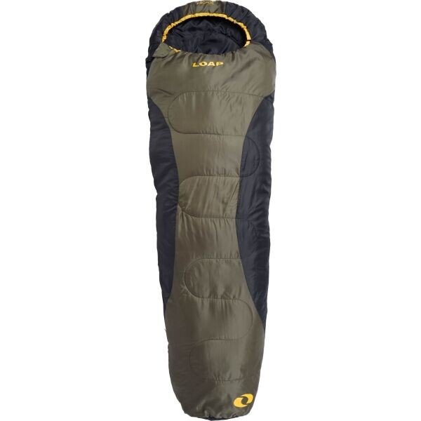 LOAP ESCADE Spací pytel, zelená, velikost 220 cm - levý zip