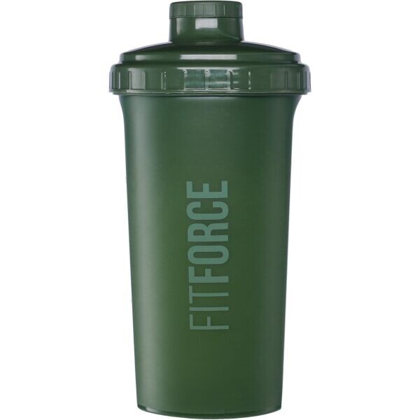 Fitforce FARROW 700 ML Shaker, tmavě zelená, velikost 700 ML