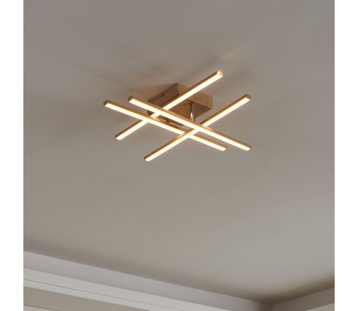 Eglo 901104 - LED Stropní svítidlo LASANA LED/20,5W/230V zlatá 901104