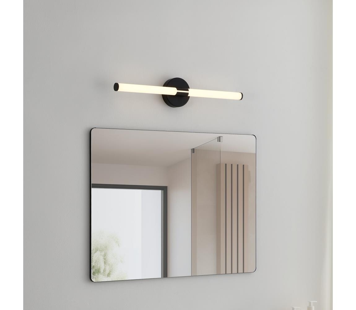 Eglo 901853 - LED Koupel. osvětlení zrcadla RAMOLA LED/11W/230V 60cm IP44 černá 901853