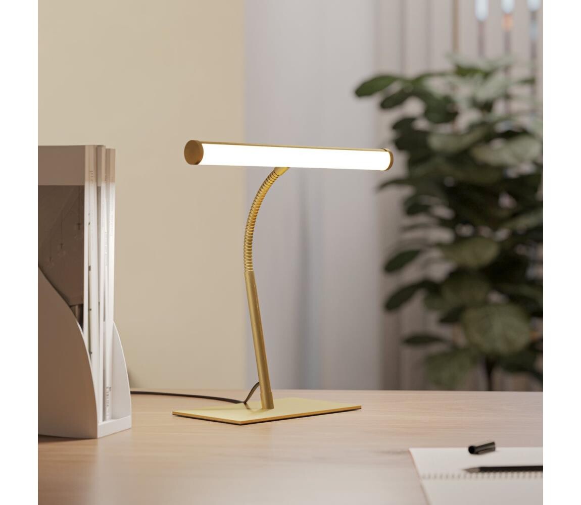 Eglo 901983 - LED Stm. stolní lampa RICCIONE LED/5W/230V 2700/4000/6500K zlatá 901983