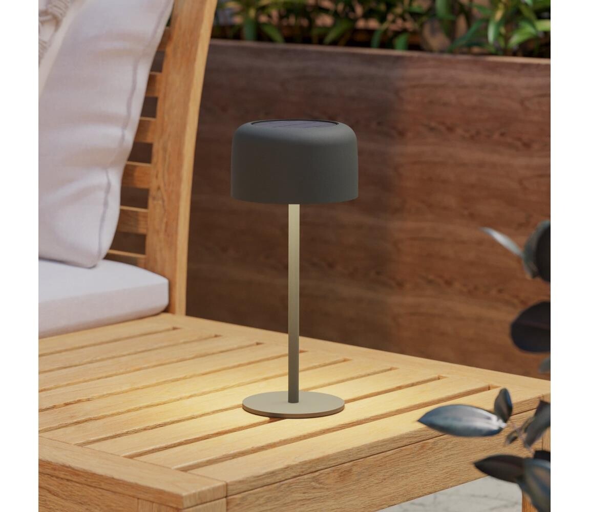 Eglo 901894 - LED Solární stolní lampa ROCCANOVA LED/2,8W/3,7V IP44 zelená 901894