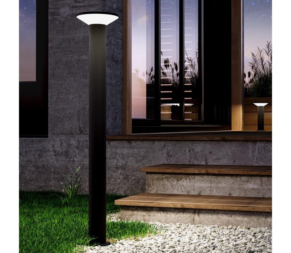 Eglo 901842 - LED Venkovní lampa RIGOSA LED/10W/230V 100 cm IP44 černá 901842