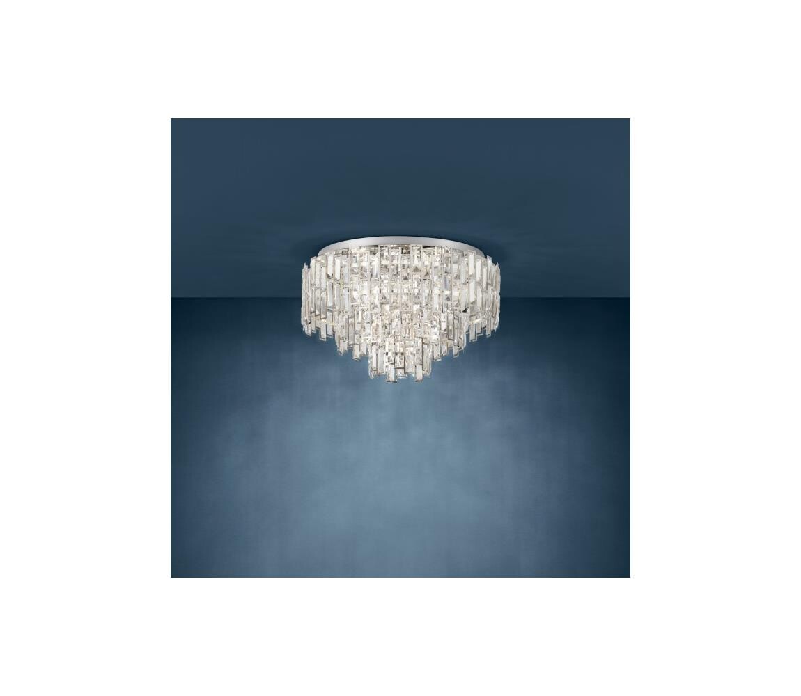 Eglo 39624 - Stropní svítidlo CALMEILLES 10xE14/25W/230V pr. 63 cm 39624