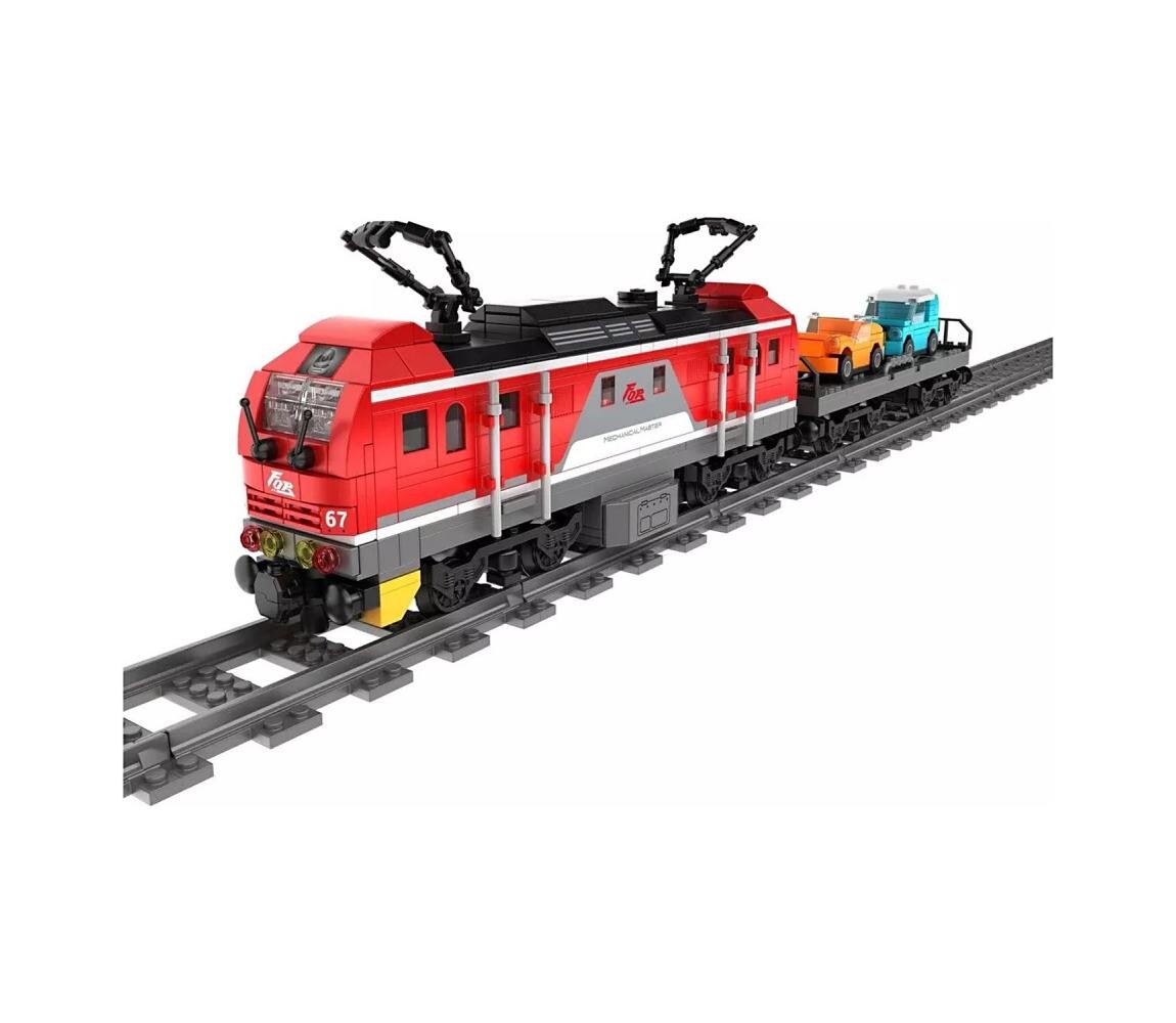 iM.Master - Stavebnice vlak s kolejemi 2xAA/400 mAh 617 dílků + dálkové ovládání 00800633