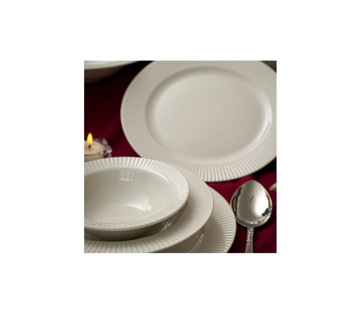 Jídelní sada 18 ks bílá/porcelán 858CMR1325