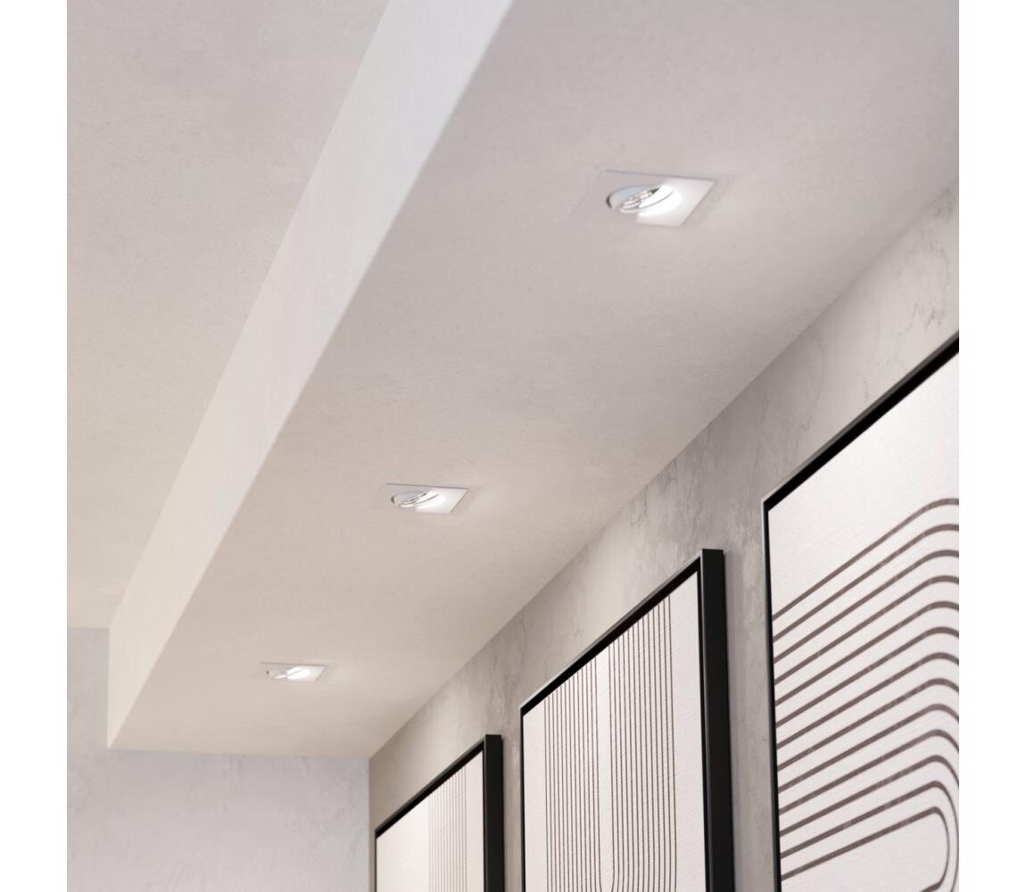 Eglo 902283-SADA 3xLED Stm. podh. svítidlo SALICETO LED/4,8W/230V 8,8x8,8cm bílá 902283