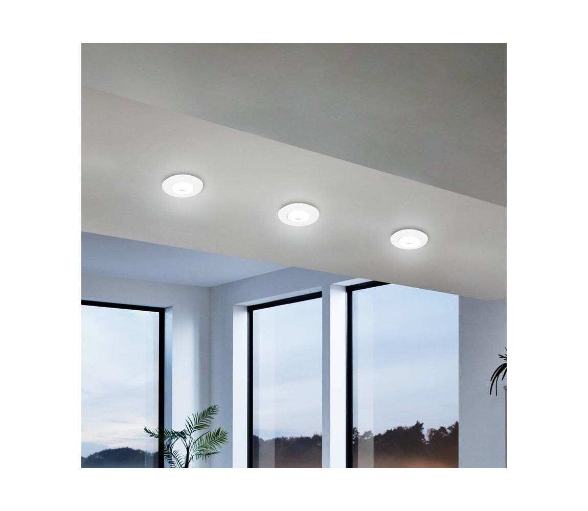 Eglo 902286 - SADA 3xLED RGBW Stm. pod. svítidlo SALICETO-Z LED/4,7W/230V bílá 902286