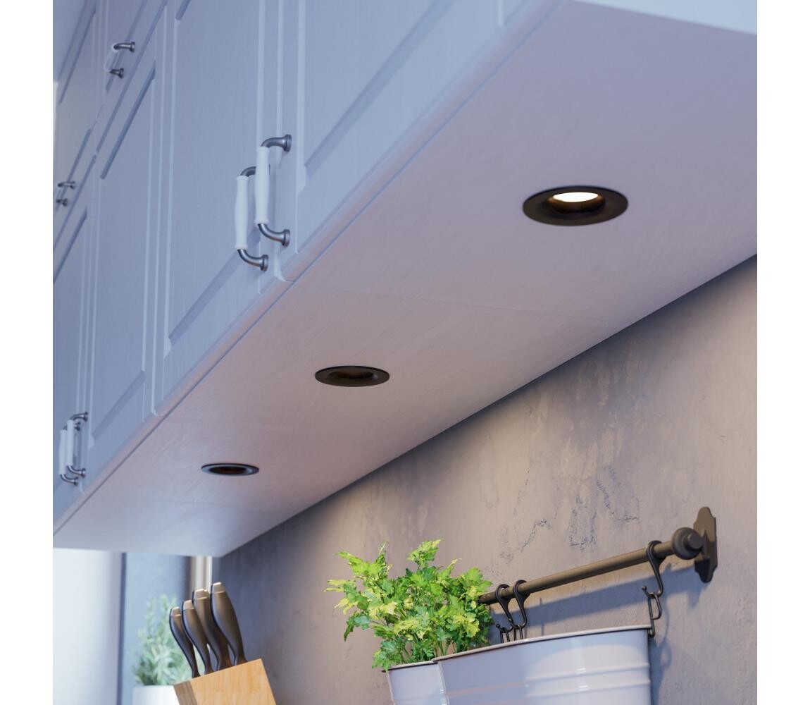 Eglo 902278-SADA 3xLED Stm. podh. svítidlo SALICETO LED/4,8W/230V pr.8,8cm černá 902278