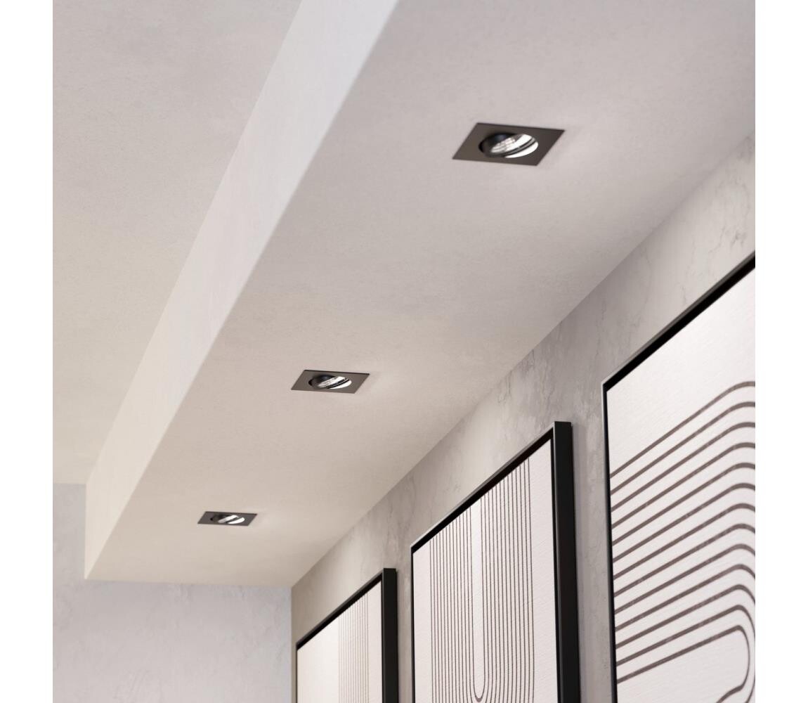 Eglo 902285-SADA 3xLED St. podh. svítidlo SALICETO LED/6,4W/230V 8,8x8,8cm černá 902285